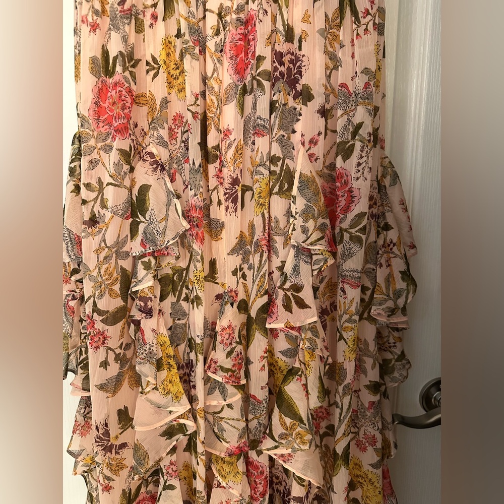 CINQ A SEPT XIOMARA FLORAL DRESS - Picture 10 of 12